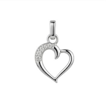 Love Story vedhæng sølv, fra Christina Jewelry & Watches